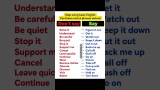 Stop Using Basic English ❌ | Use These Natural Phrases Instead ✅