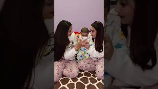Sheetal Hooda & Pooja Hooda Cute Baby Reels