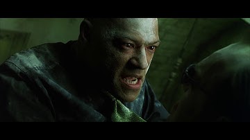 Morpheus vs Agent Smith - Matrix (1999) - Movie Clip HD Scene