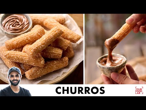 Eggless Churros Recipe 