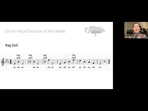 Co-Vo Vocal Exercise of the Week #14 | Rag Doll | Dec. 3, 2023