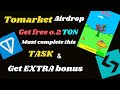 tomarket airdrop listing | tomarket coin connect wallet | tomarket airdrop new update