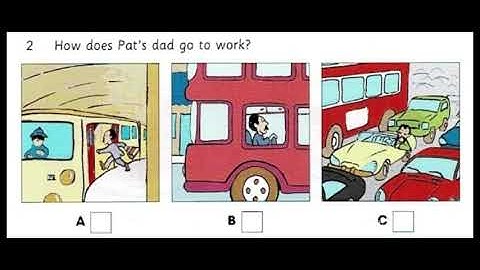 SKILL BUILDER MOVER 1 - UNIT 2 -  LISTENING ( PART 4 )