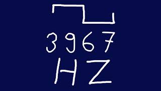 3967 hz square