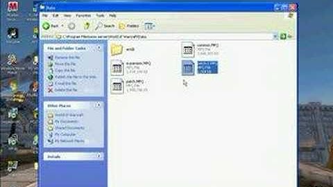 Show you how to patch down