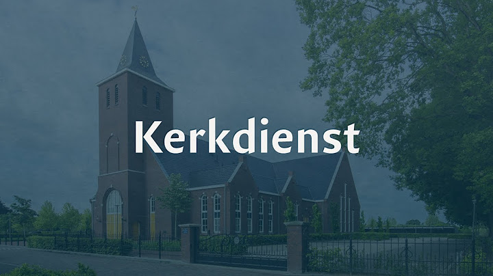 Kerkdienst 13 juli 18:30 uur | 1 Kronieken 29 : 10 - 20 | Zondag 52b | ds. A. Kos