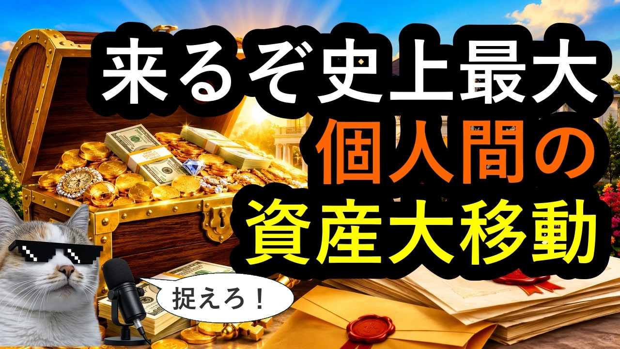 Get Ready! The Biggest Wealth Transfer in Japanese History is