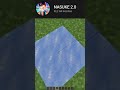 a água vai congelar? #SHORTS #MINECRAFT