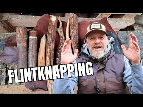 Alte Steinschlag-Technik: Pfeilspitze herstellen | Flintknapping