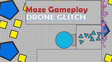 Maze Gameplay | Drone GLITCH | Diep.io