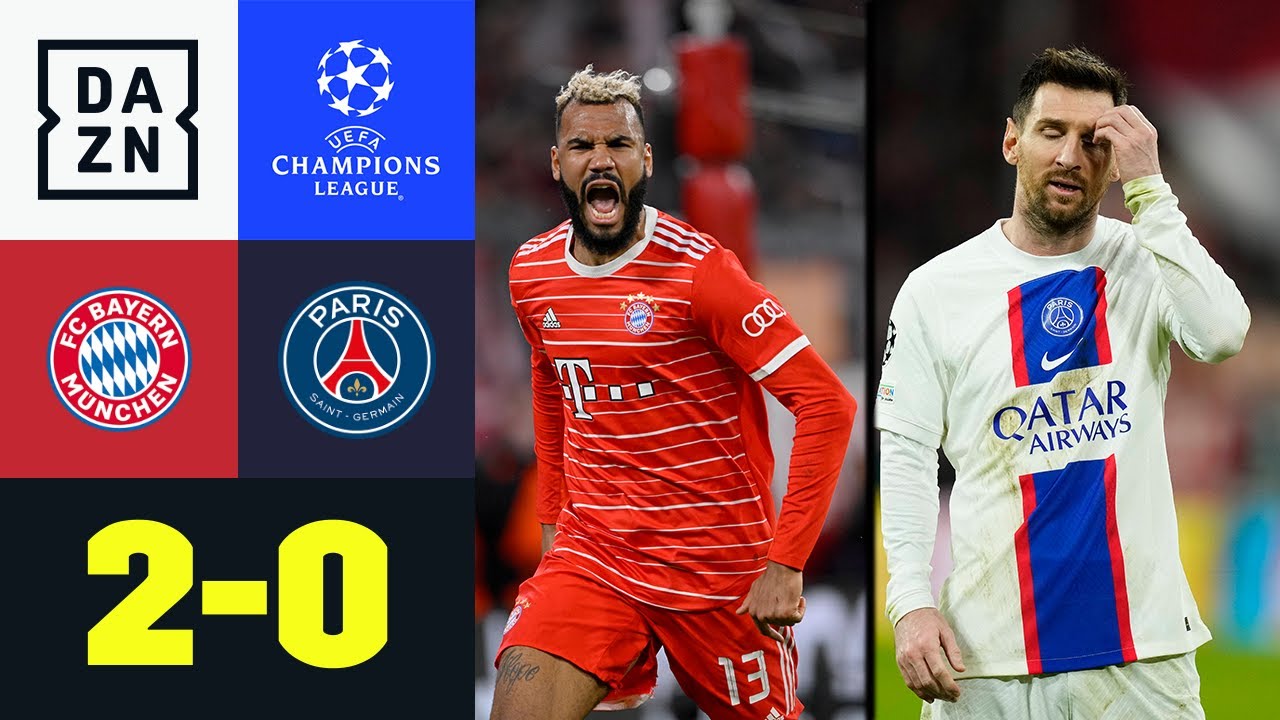 FC Bayern München - Paris Saint-Germain 20 UEFA Champions League DAZN Highlights