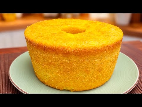 BOLO DE FUBÁ CASEIRO | Simples, Gostoso e Irresistível