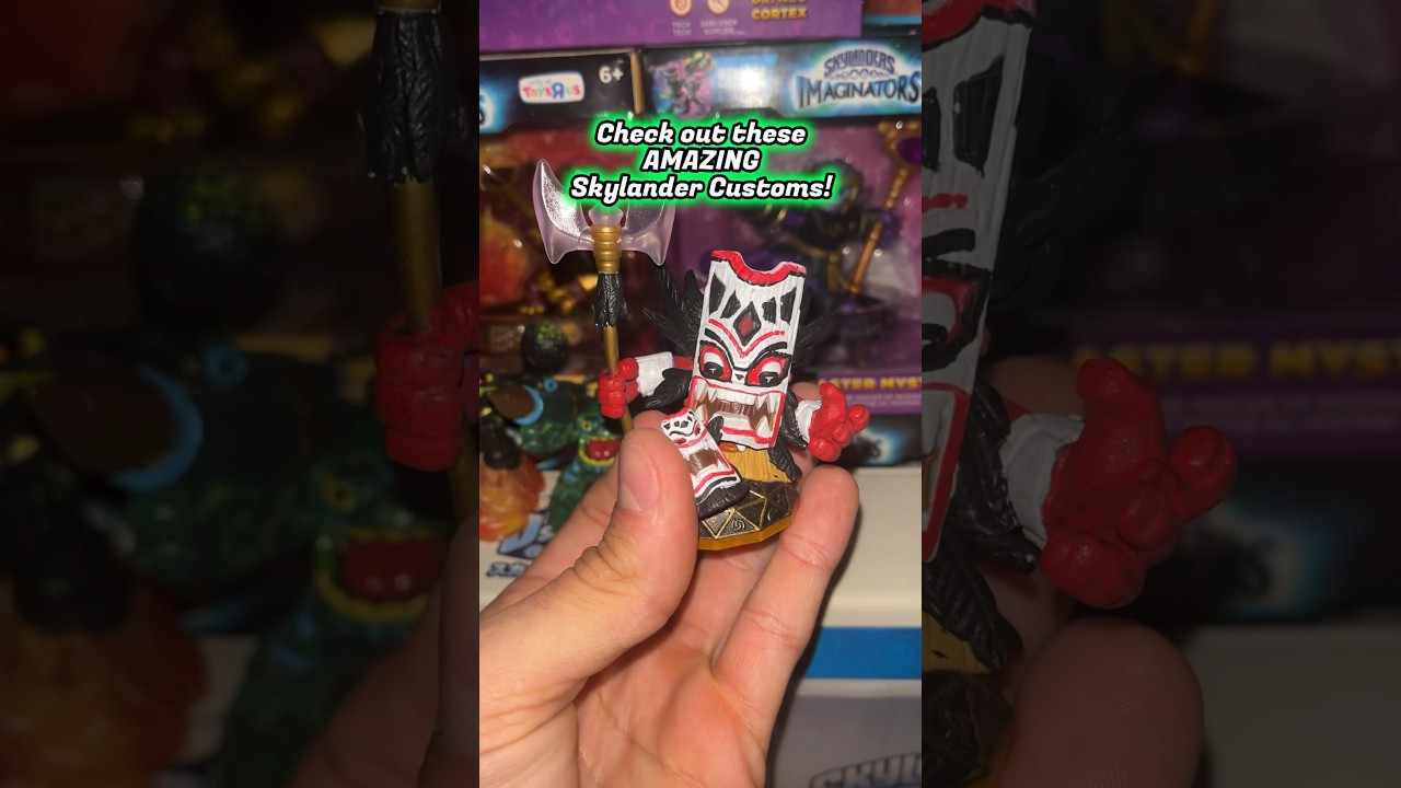 🥹AMAZING Skylander Customs! 