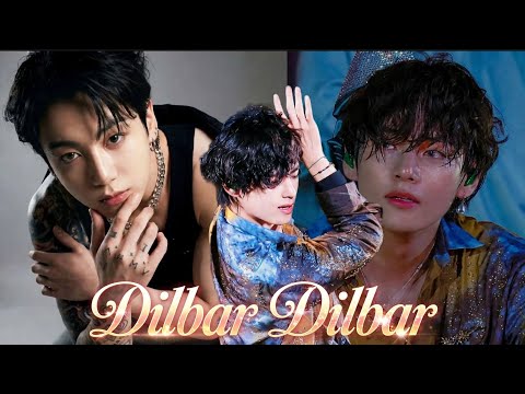 Dilbar Dilbar || fvm ft Req || Taekook || V, Jk || bollywood song || Edit by @Taekook_mycrush