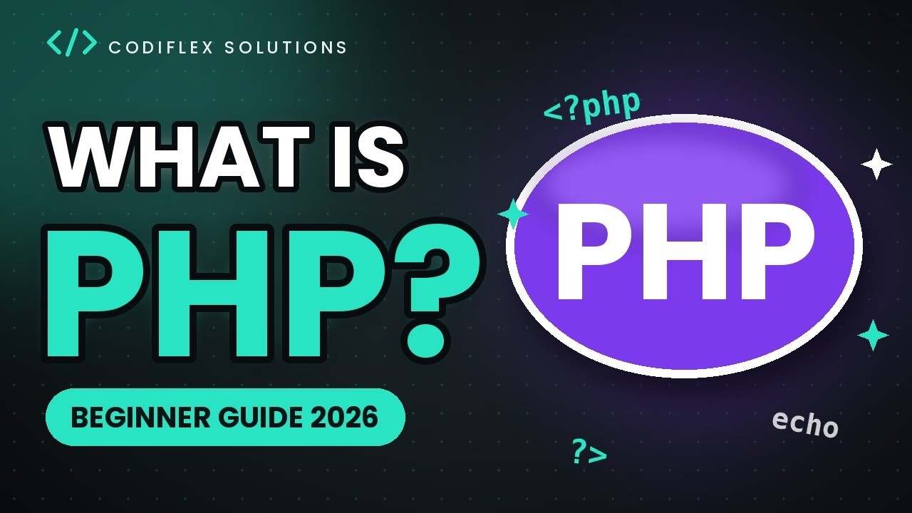 PHP for Beginners 2026: What is PHP & Setup XAMPP - YouTube