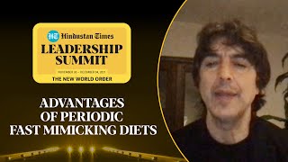 Periodic fasting, and diets mimicking its advantages explained by Dr Valter Longo #HTLS2021