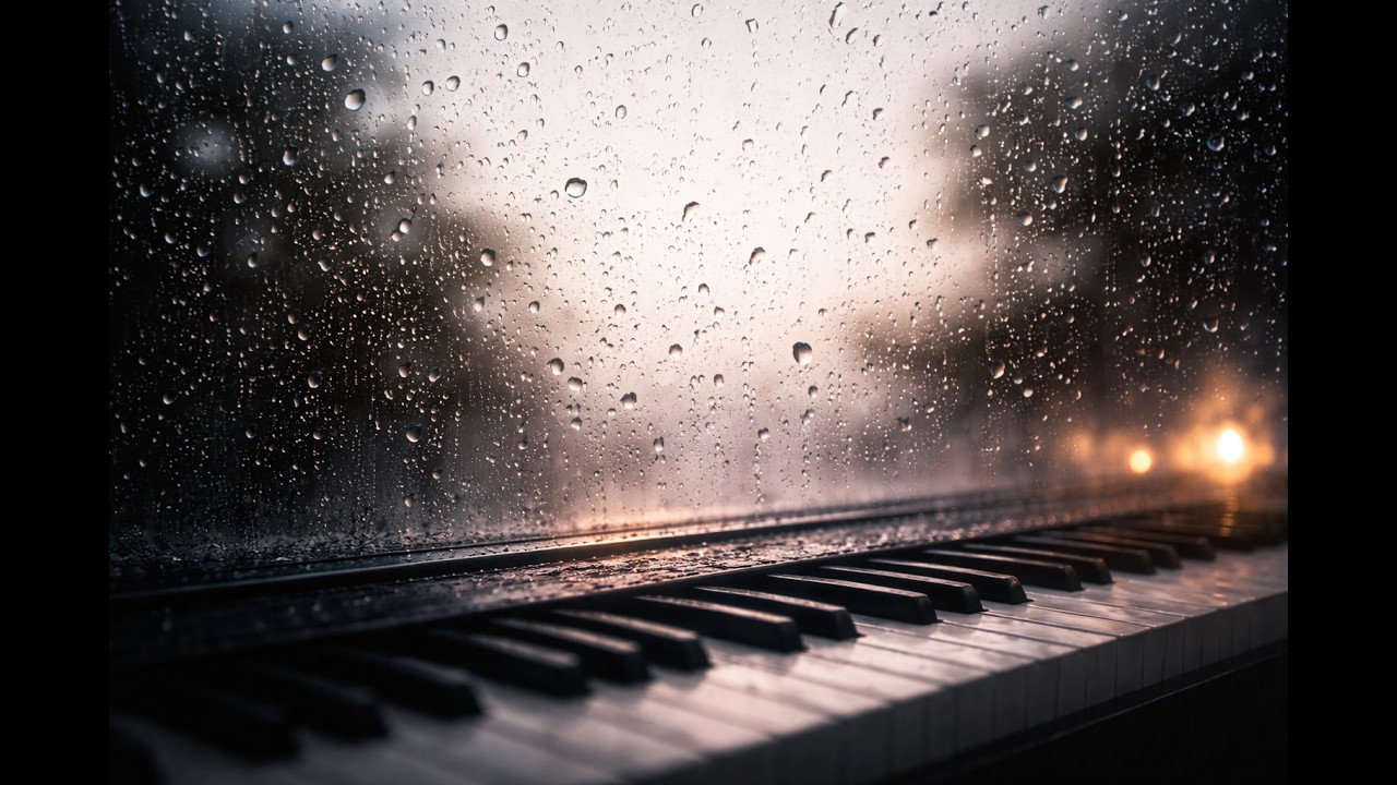 Gentle Rain & Soft Piano for Deep Sleep — 1 Hour Relaxing Sleep Music ...