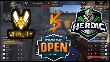 GRAND FINAL!!! Vitality vs Heroic - DreamHack Open - HIGHLIGHTS l CSGO 2020