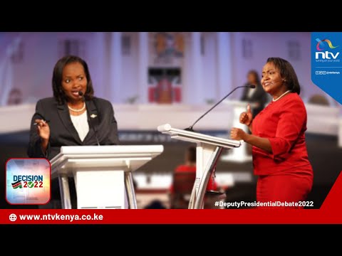 Justina Wamae Vs Ruth Mucheru | Full Deputy Presidential Debate