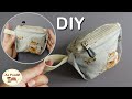 Fast and Easy! DIY Triangle Zipper Pouch Bag