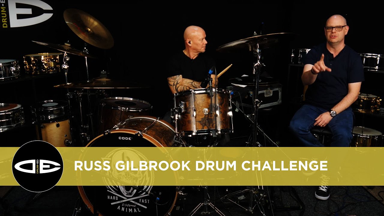 Russ Gilbrook (Uriah Heep) Drum challenge.