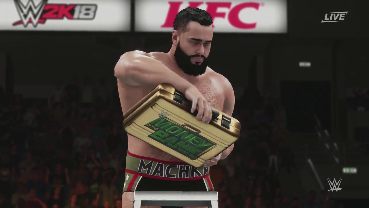 WWE Money in The Bank 2018 Men's Ladder Match | Full WWE MITB Ladder Match (WWE 2K)