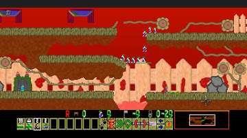 Lemmings Plus VI [Manic 04]: Deathly Hollow