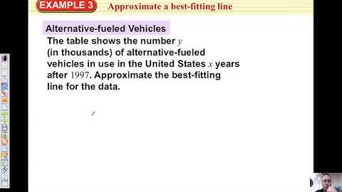 Algebra 2 Section 2-6 Scatter Plots (part 3)