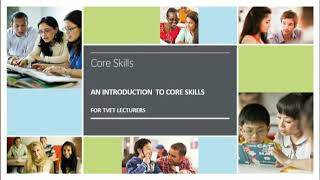 Welcome to Micro Lesson Intro To Core Skills for TVET