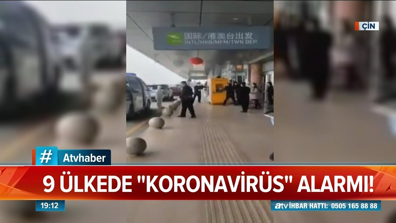 9 Ülkede ''Koronavirüsü'' alarmı! - Atv Haber 24 Ocak 2020