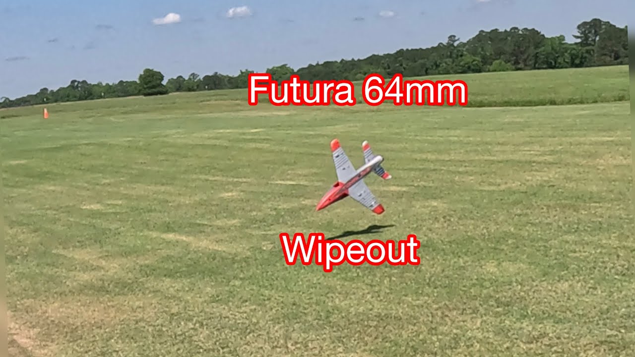 FMS Futura 64mm. Fun even with a minor crash!