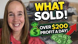 What Sold off of my Vacation! Still $200+ profit per day!