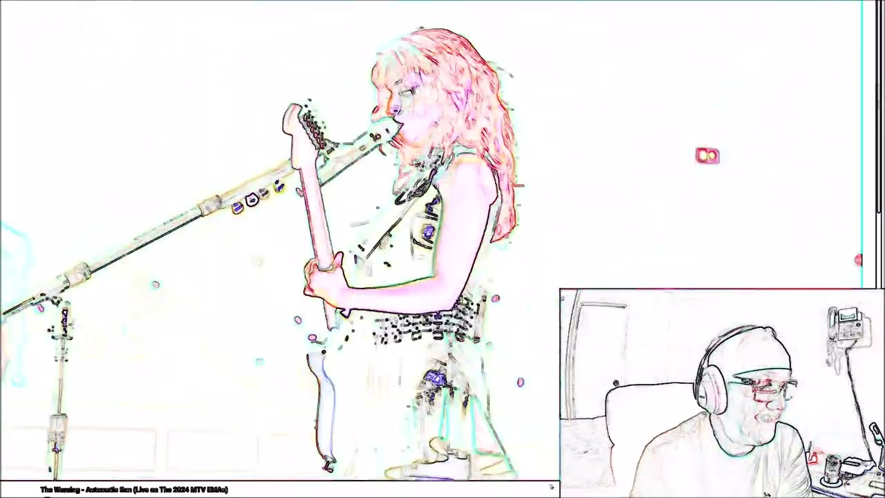 The Warning - Automatic Sun 2024 EMA's (Edited for Copyright) 1st Time Reaction