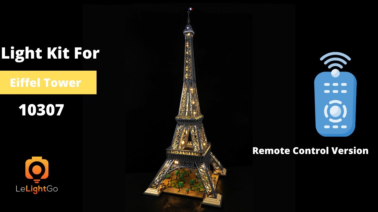 Remote Control Light Kit For LEGO Icons 10307 Eiffel Tower - Eiffel ...