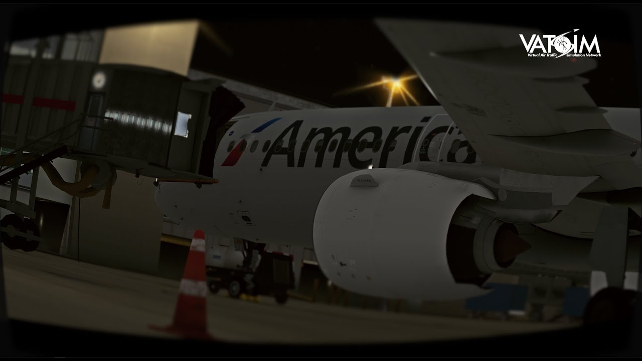 P3Dv6 | VATSIM / Air-Source.us | ORBX TrueEarth Florida | SPJC - KMIA | Aerosoft A21N | AAL3101