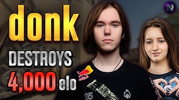 DONK and SUNS1DE Crush TOP 500 FACEIT Lobby! donk POV with COMMs (Mirage)