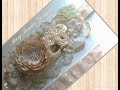 Maternity Sash/Fabric Flower/Flor de tela