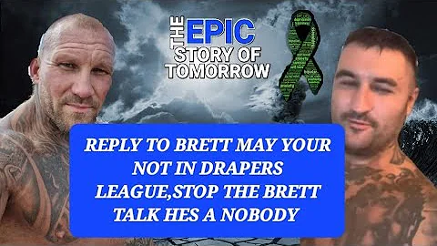 DECCA HEGGIE REPLY TO BRETT MAY, YOU'RE NOT IN DRAPERS LEAGUE, Stop the Brett talk hes a nobody
