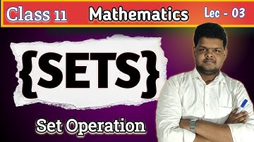 Set Operations | Class 11 Mathematics | CHSE Odisha||Odia Explanation||Union,Intersection,Difference