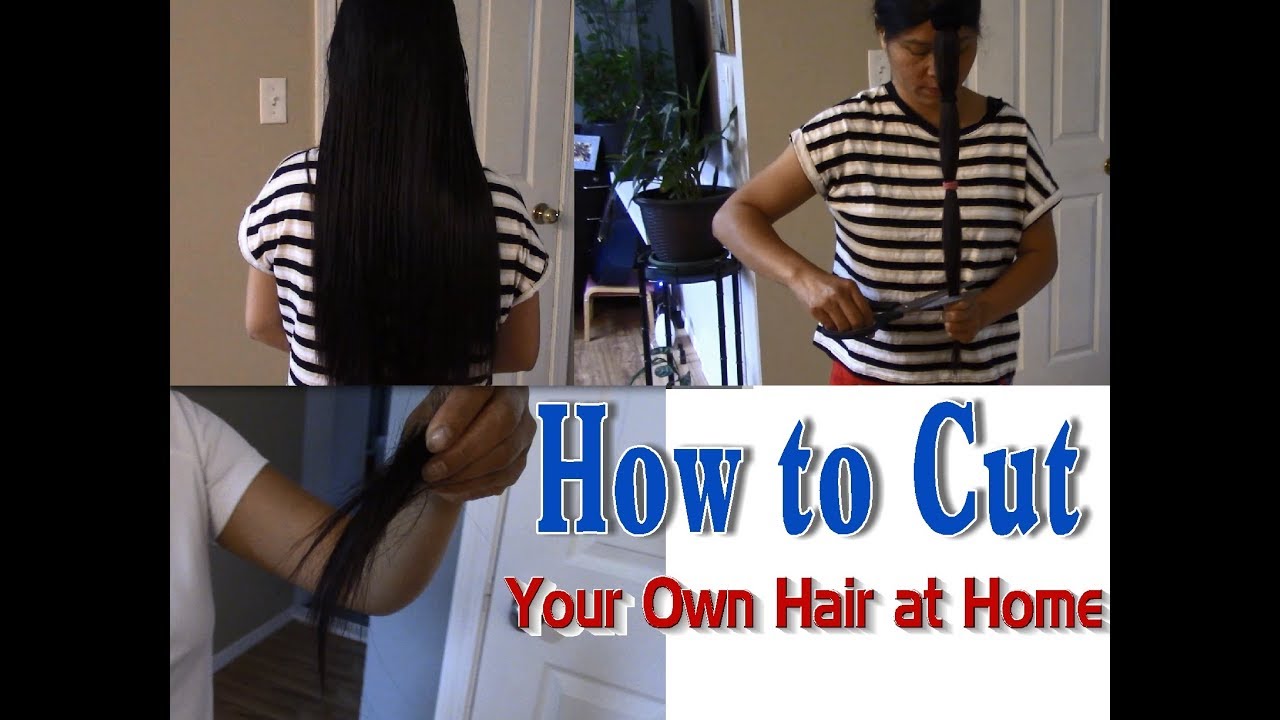How to Cut Straight Hair in Layer YouTube