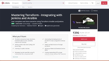 Mastering terraform with Jenkins Pipeline and Ansible
