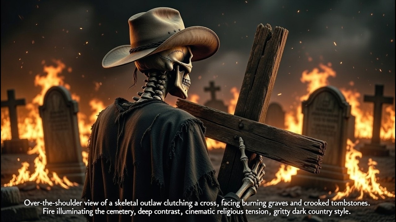 The Cross Felt Heavy When the Dead Stared Back | Dark Outlaw Country