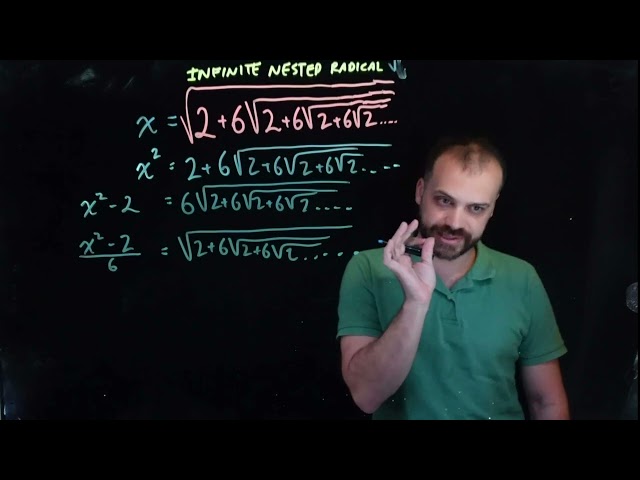 Infinite nested radicals