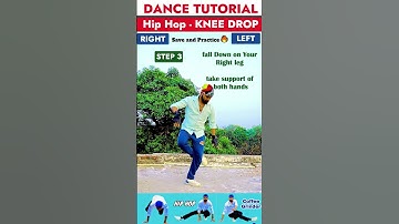 Knee drop dance tutorial 😲😍🔥 | Pin Drop | Hip Hop | Dance Videos #shorts #dance #trending #viral