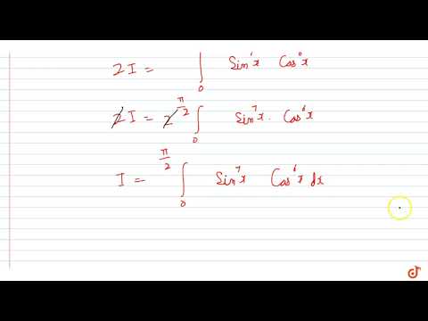 `int_0^pi xsin^7x cos^6xdx`
