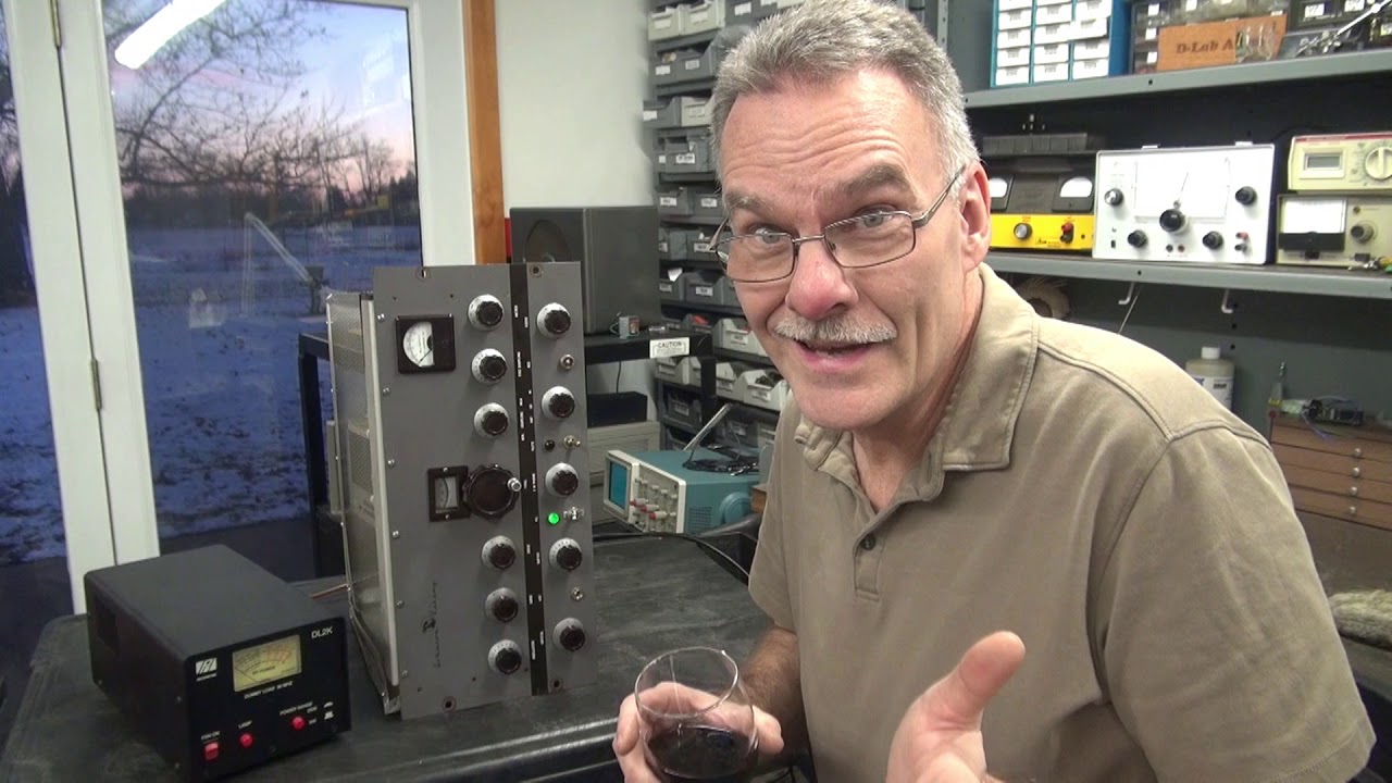 How to repair Johnson Viking 1 Ham Transmitter Modulation section D-Lab service Part 4