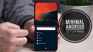 Best Nova Launcher Setup #102 | Sunset & Car | Minimal Android Setup screenshot 4