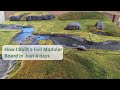 Full modular wargaming board tutorial  complete how to miniature terrain building guide