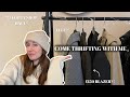 THRIFT/CHARITY SHOP WITH ME | £150 blazer?! super excited with what i found!