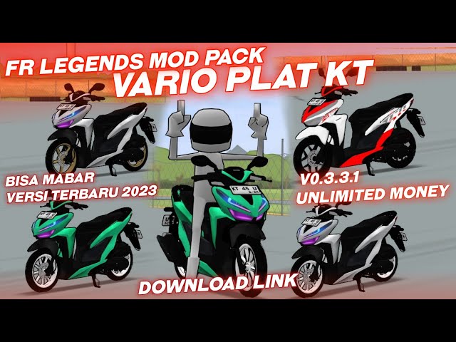 FR LEGENDS MOD PACK HONDA VARIO PLAT KT STYLE DOWNLOAD LINK NO PASSWORD 😱 | Acrux A | Frl #489 class=